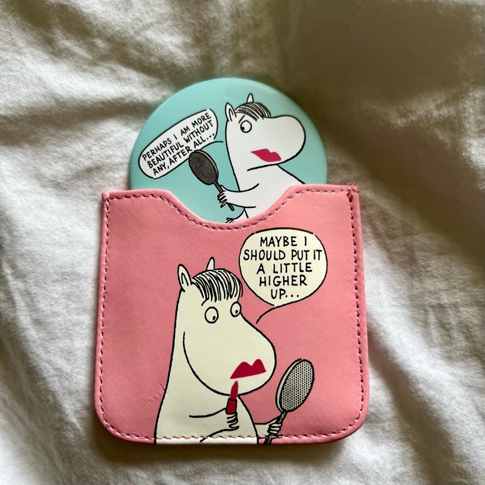 FIVE moomin compact mirrors 💖
